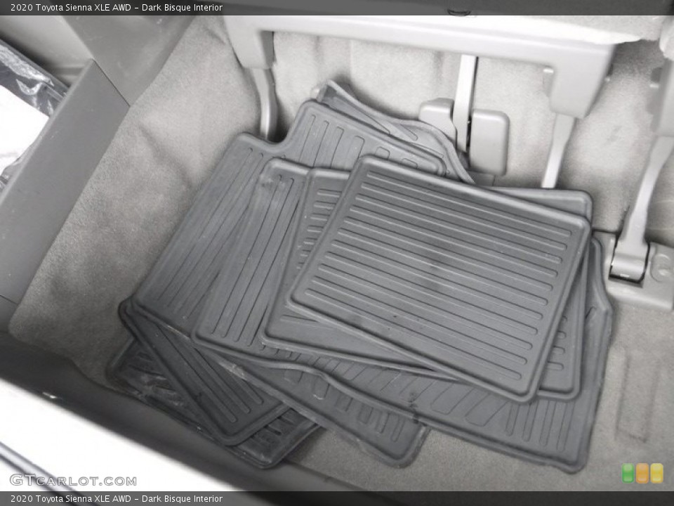 Dark Bisque Interior Trunk for the 2020 Toyota Sienna XLE AWD #145563725