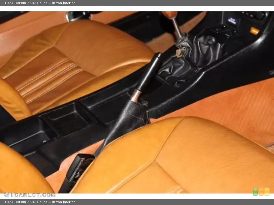 Brown Interior Controls for the 1974 Datsun 260Z Coupe #145566194