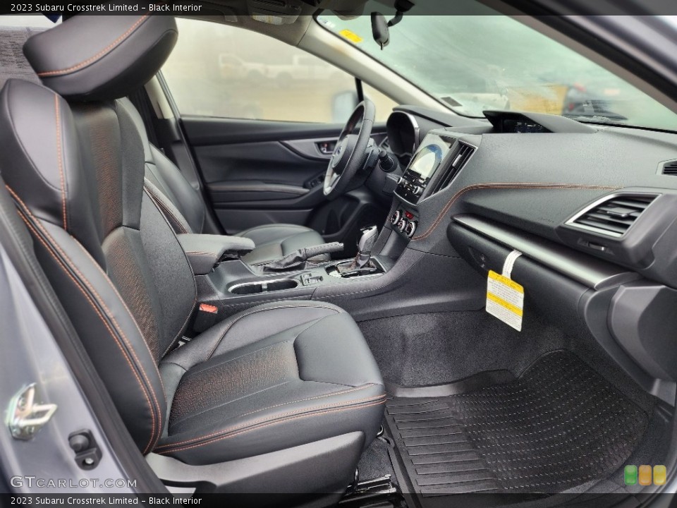 Black Interior Front Seat for the 2023 Subaru Crosstrek Limited #145567232