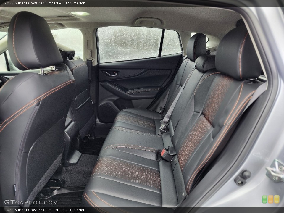 Black Interior Rear Seat for the 2023 Subaru Crosstrek Limited #145567295