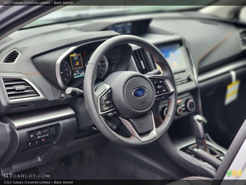 Black Interior Dashboard for the 2023 Subaru Crosstrek Limited #145567328