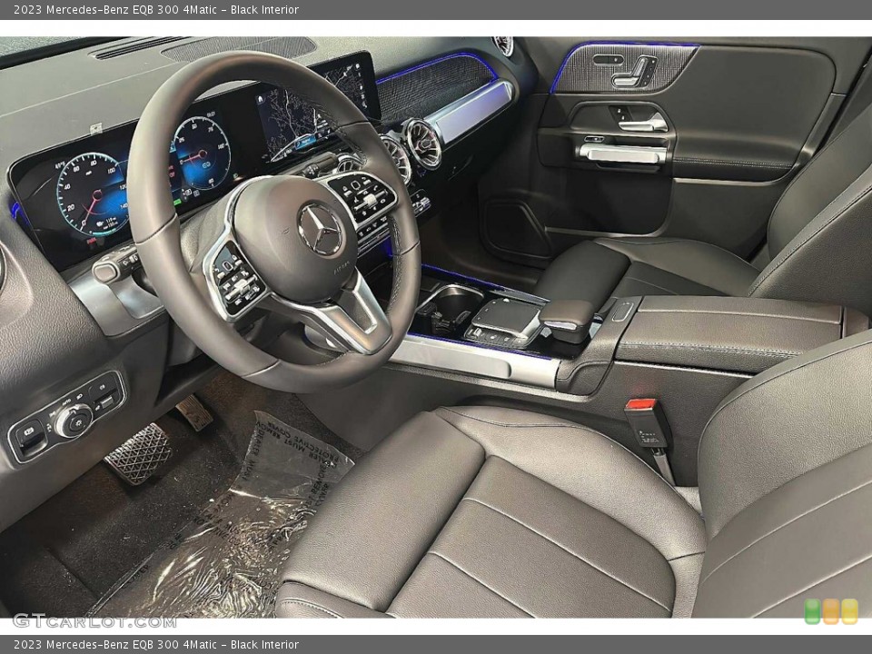 Black Interior Photo for the 2023 Mercedes-Benz EQB 300 4Matic #145568682