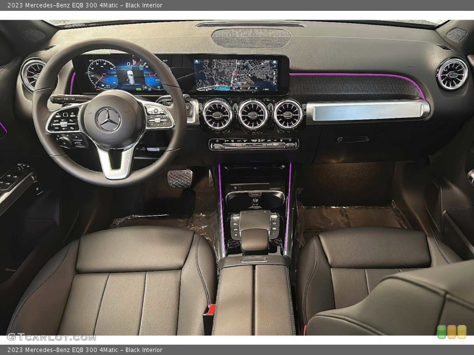 Black Interior Dashboard for the 2023 Mercedes-Benz EQB 300 4Matic #145568781
