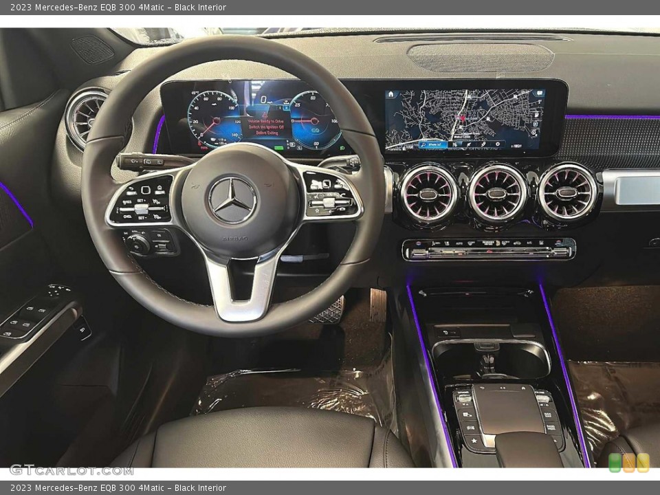 Black Interior Dashboard for the 2023 Mercedes-Benz EQB 300 4Matic #145568805