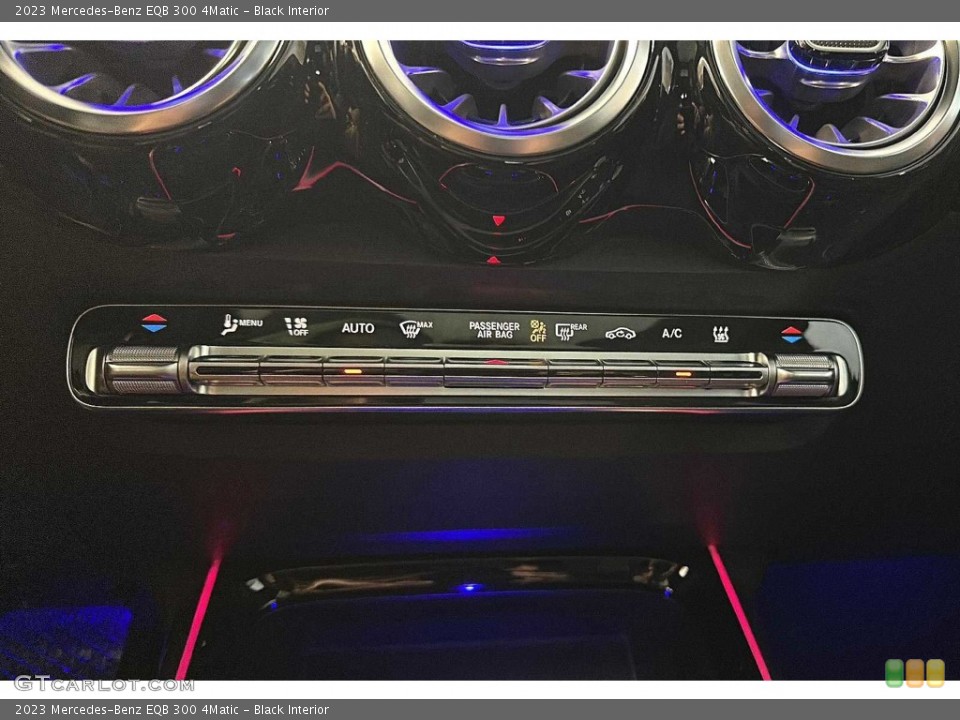 Black Interior Controls for the 2023 Mercedes-Benz EQB 300 4Matic #145568973