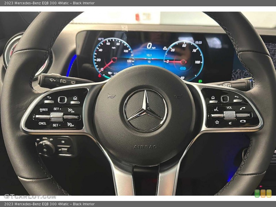 Black Interior Steering Wheel for the 2023 Mercedes-Benz EQB 300 4Matic #145569066