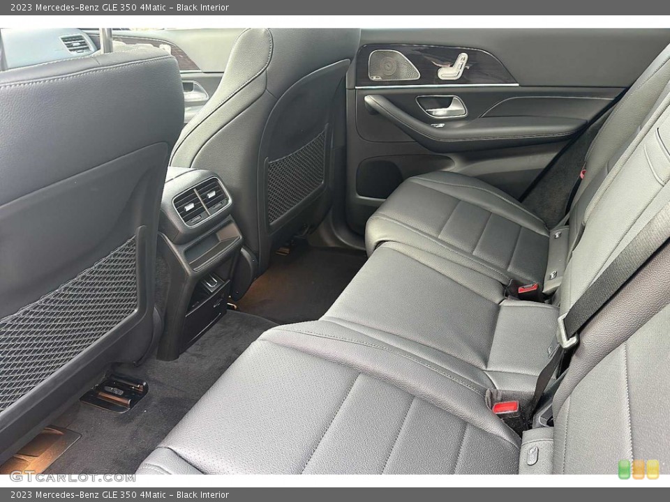 Black Interior Rear Seat for the 2023 Mercedes-Benz GLE 350 4Matic #145569867