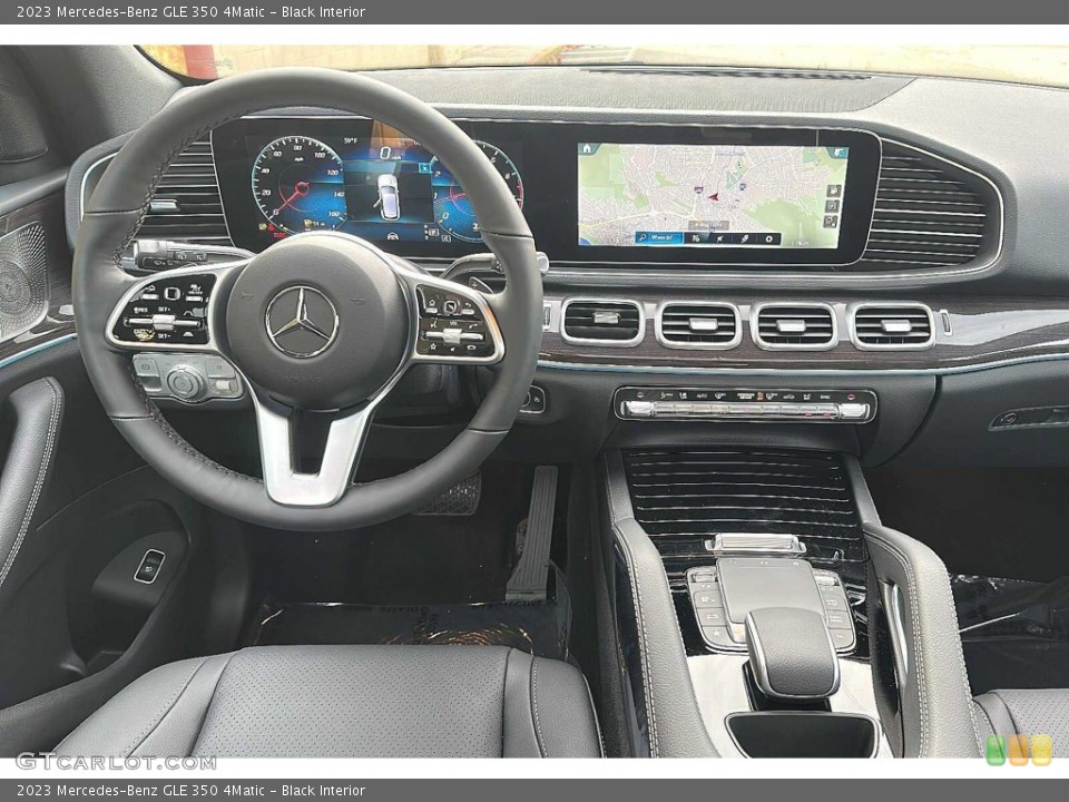 Black Interior Dashboard for the 2023 Mercedes-Benz GLE 350 4Matic #145569906