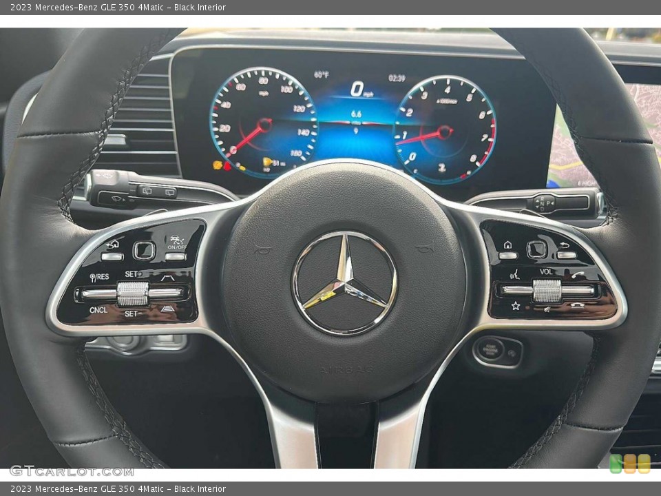 Black Interior Steering Wheel for the 2023 Mercedes-Benz GLE 350 4Matic #145570135