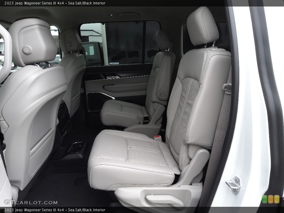 Sea Salt/Black Interior Rear Seat for the 2023 Jeep Wagoneer Series III 4x4 #145570320