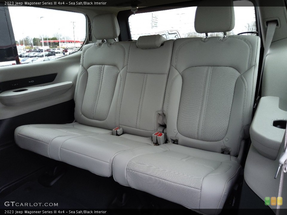 Sea Salt/Black Interior Rear Seat for the 2023 Jeep Wagoneer Series III 4x4 #145570335