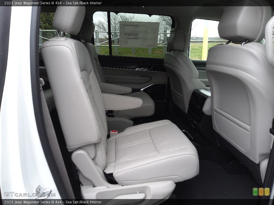 Sea Salt/Black Interior Rear Seat for the 2023 Jeep Wagoneer Series III 4x4 #145570464