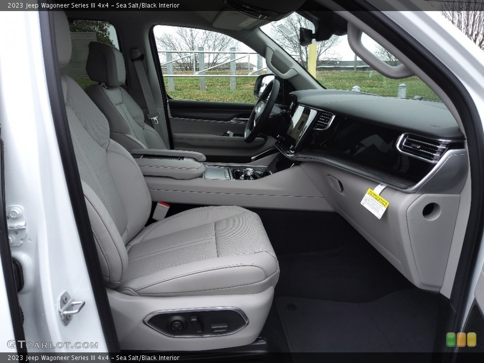 Sea Salt/Black Interior Front Seat for the 2023 Jeep Wagoneer Series III 4x4 #145570479