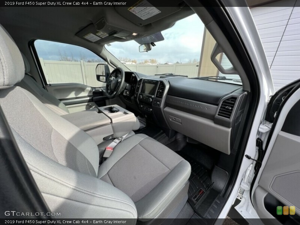 Earth Gray 2019 Ford F450 Super Duty Interiors