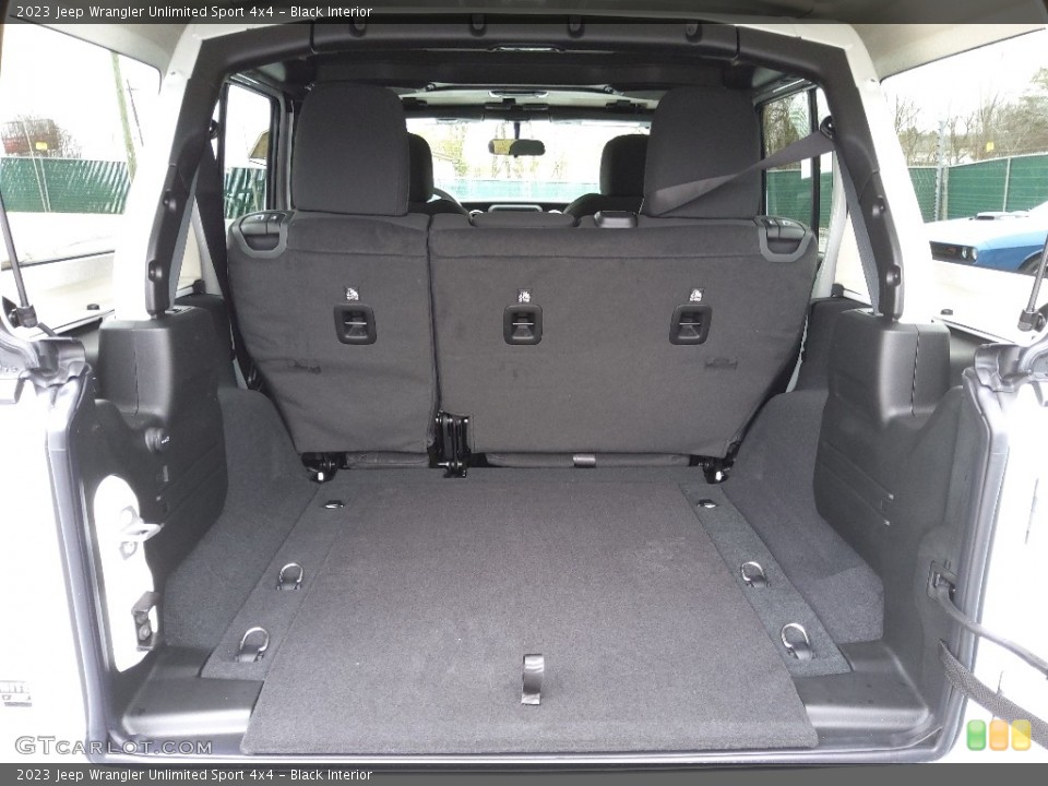 Black Interior Trunk for the 2023 Jeep Wrangler Unlimited Sport 4x4 #145572219