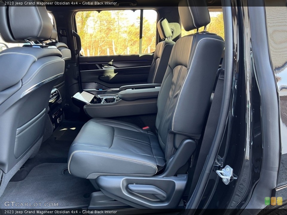 Global Black Interior Rear Seat for the 2023 Jeep Grand Wagoneer Obsidian 4x4 #145572705