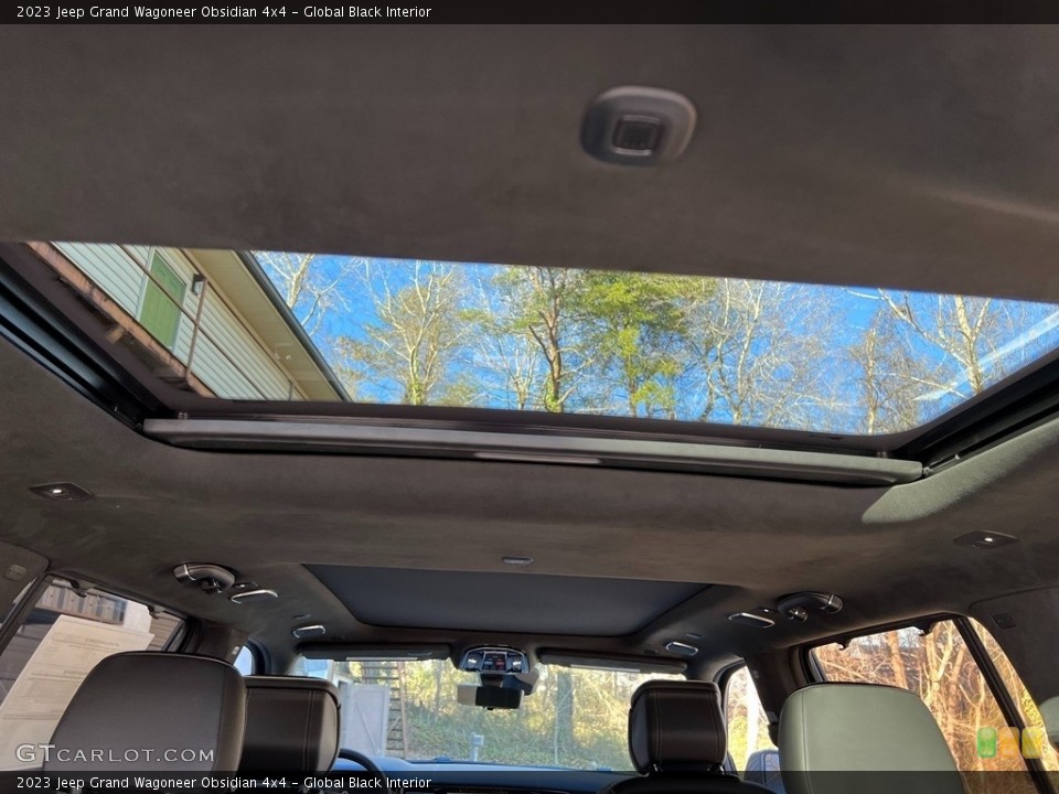 Global Black Interior Sunroof for the 2023 Jeep Grand Wagoneer Obsidian 4x4 #145572807