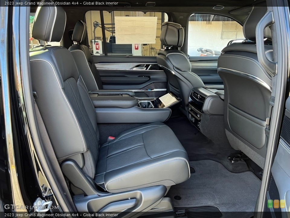 Global Black Interior Rear Seat for the 2023 Jeep Grand Wagoneer Obsidian 4x4 #145572831