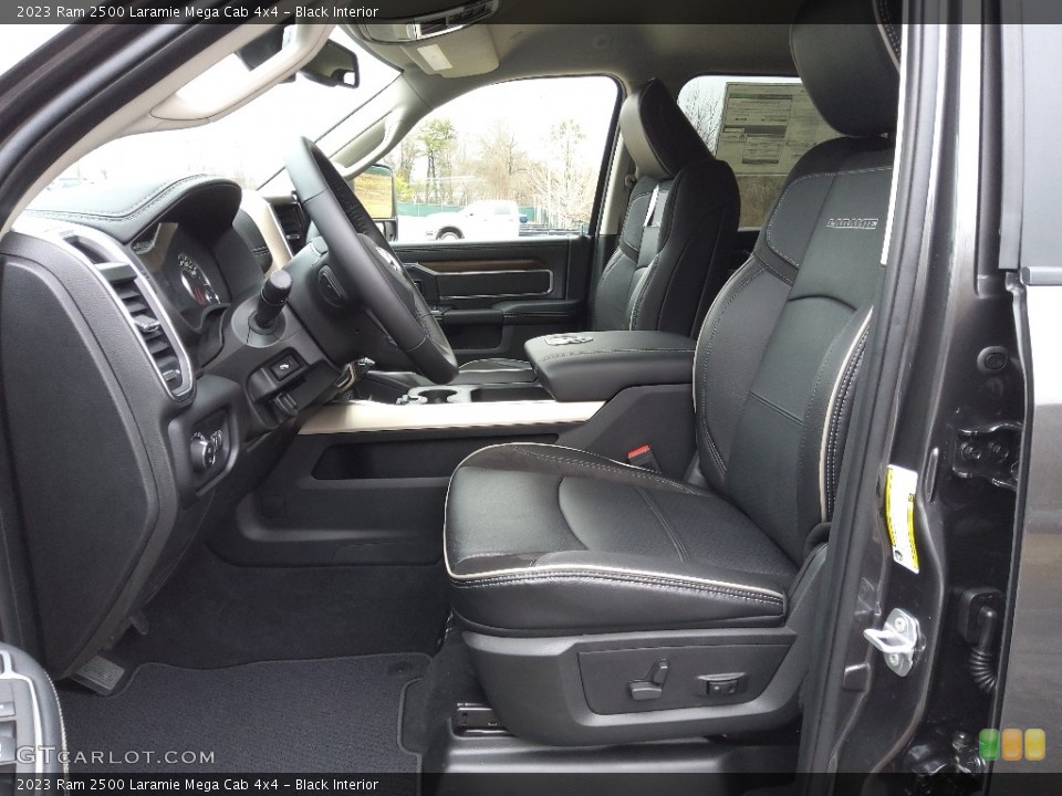 Black Interior Photo for the 2023 Ram 2500 Laramie Mega Cab 4x4 #145573488