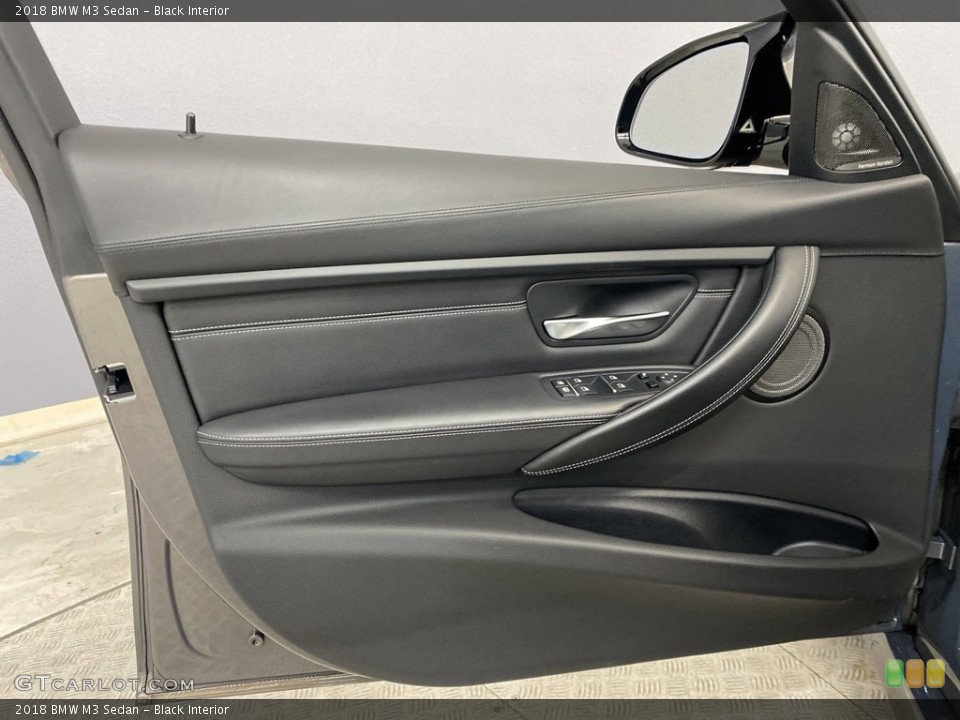 Black Interior Door Panel for the 2018 BMW M3 Sedan #145575071