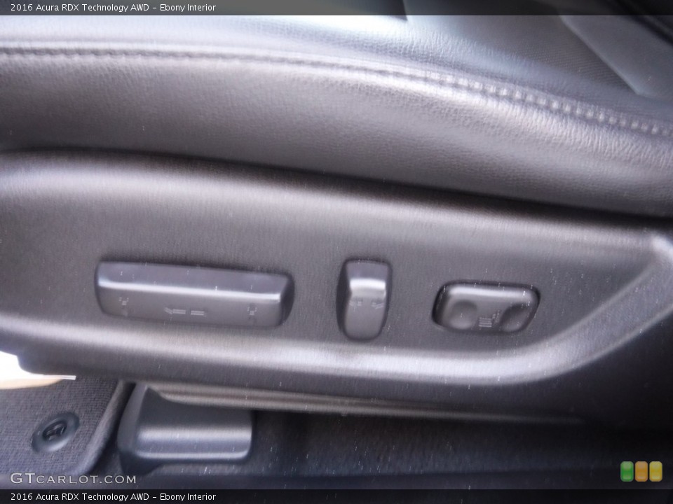 Ebony Interior Controls for the 2016 Acura RDX Technology AWD #145575149