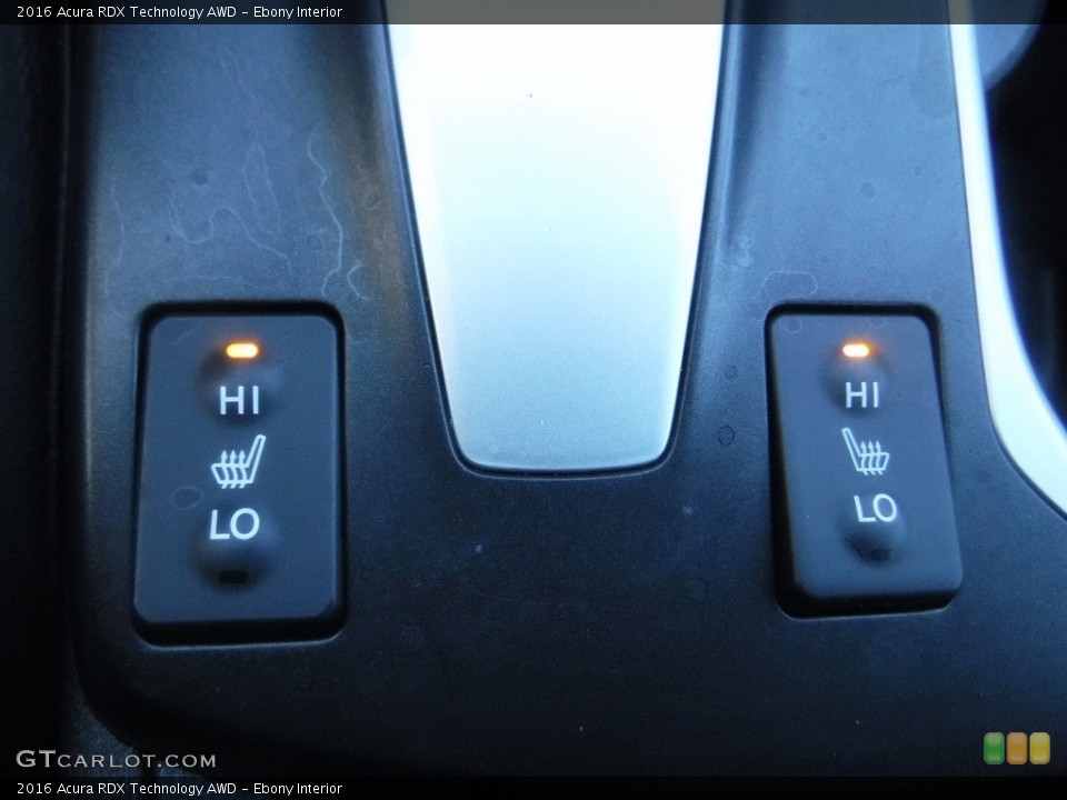 Ebony Interior Controls for the 2016 Acura RDX Technology AWD #145575224