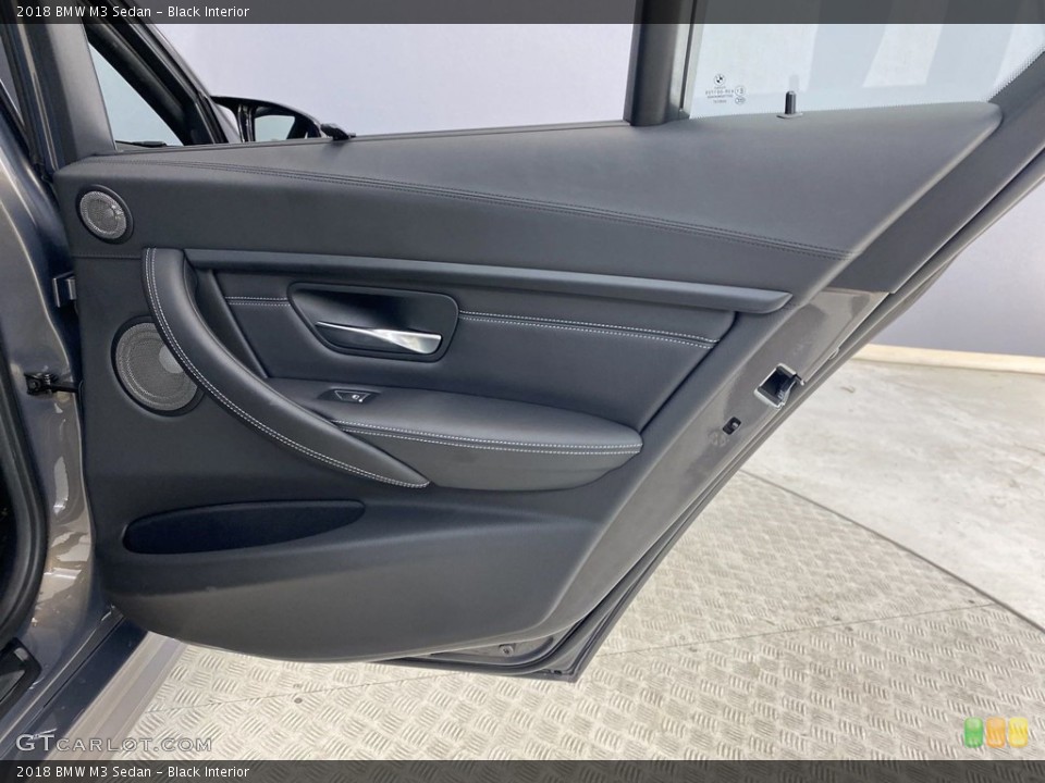 Black Interior Door Panel for the 2018 BMW M3 Sedan #145575551