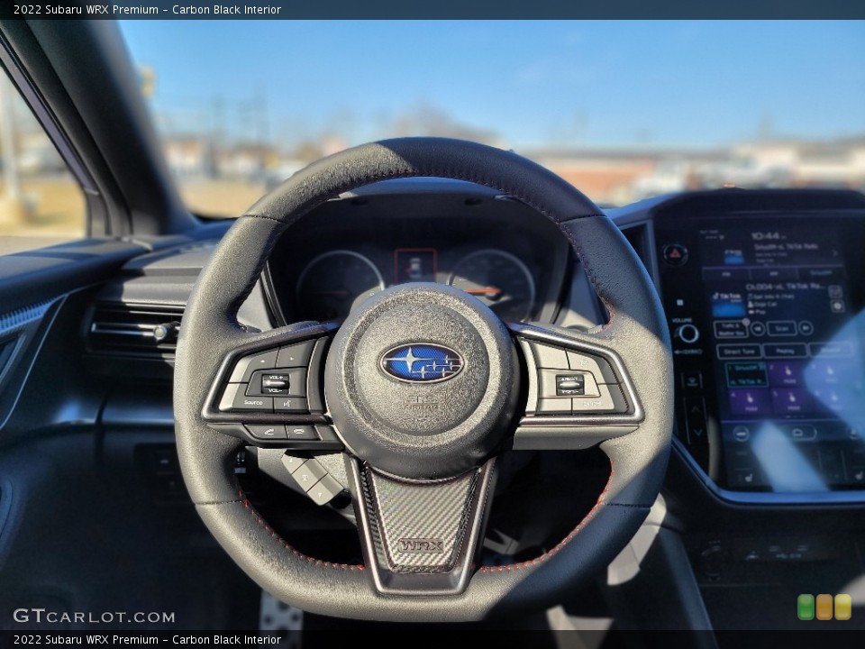 Carbon Black Interior Steering Wheel for the 2022 Subaru WRX Premium #145575635