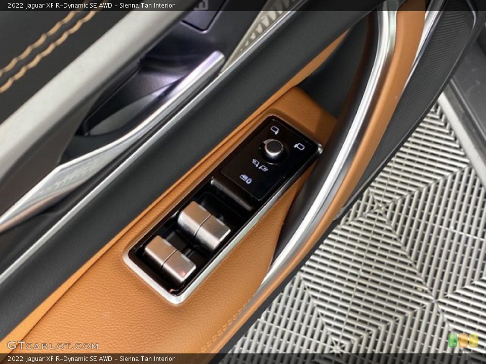 Sienna Tan Interior Door Panel for the 2022 Jaguar XF R-Dynamic SE AWD #145579838
