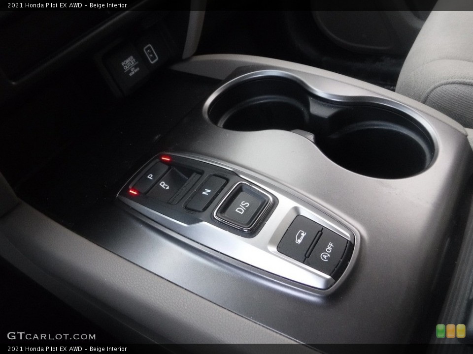 Beige Interior Transmission for the 2021 Honda Pilot EX AWD #145581797