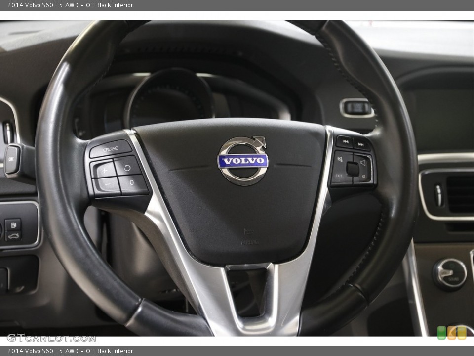 Off Black Interior Steering Wheel for the 2014 Volvo S60 T5 AWD #145582925
