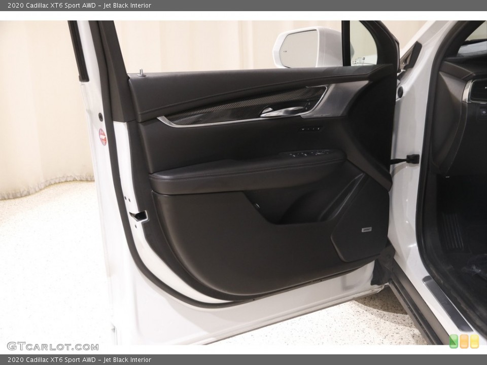 Jet Black Interior Door Panel for the 2020 Cadillac XT6 Sport AWD #145583334