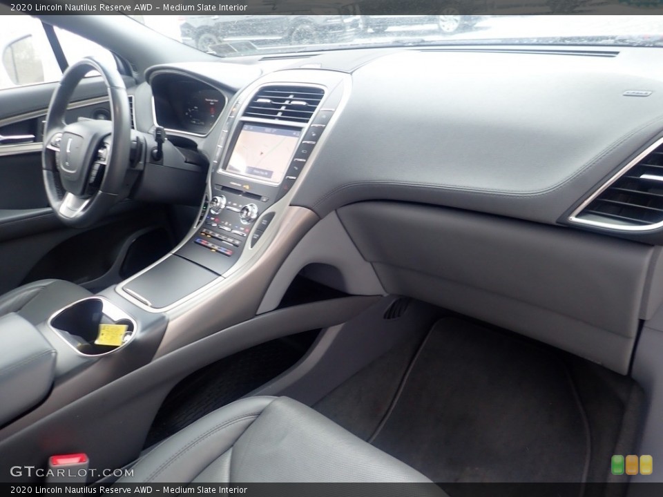 Medium Slate Interior Dashboard for the 2020 Lincoln Nautilus Reserve AWD #145583790