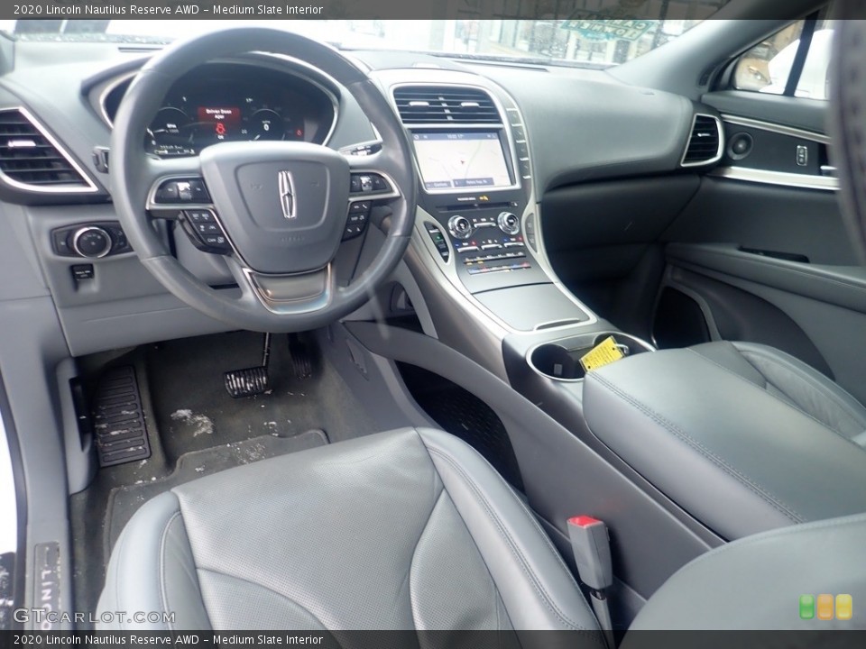 Medium Slate Interior Photo for the 2020 Lincoln Nautilus Reserve AWD #145583903