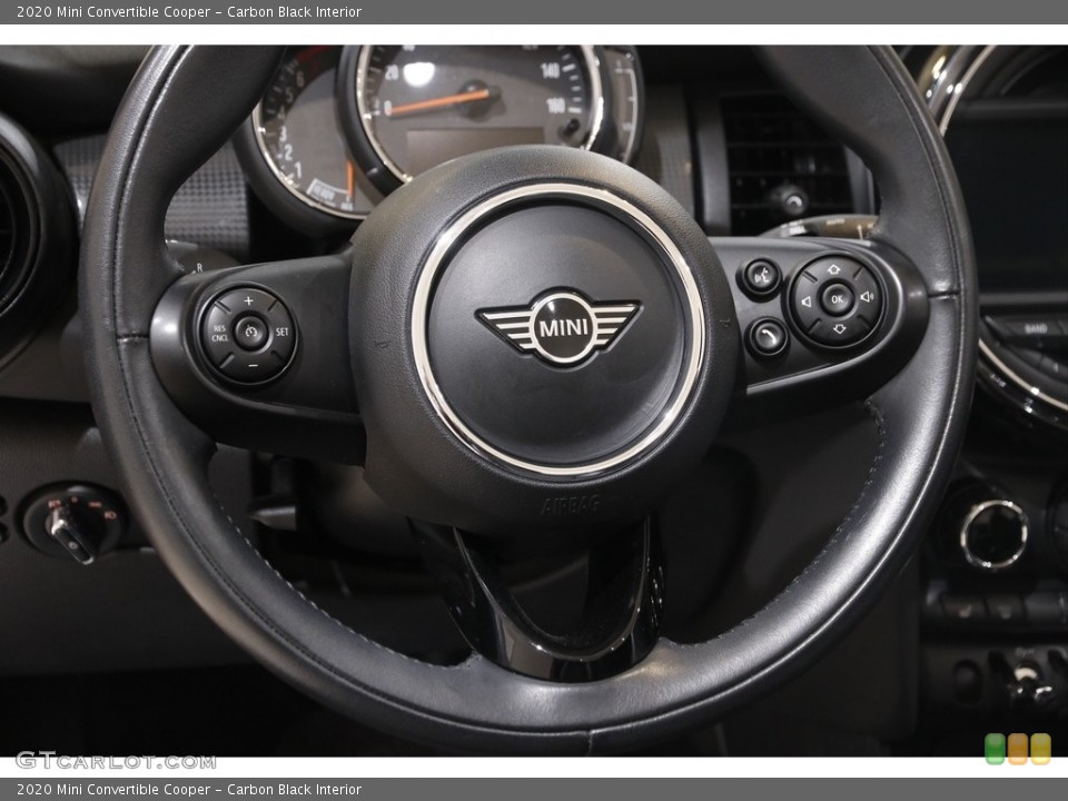 Carbon Black Interior Steering Wheel for the 2020 Mini Convertible Cooper #145583992