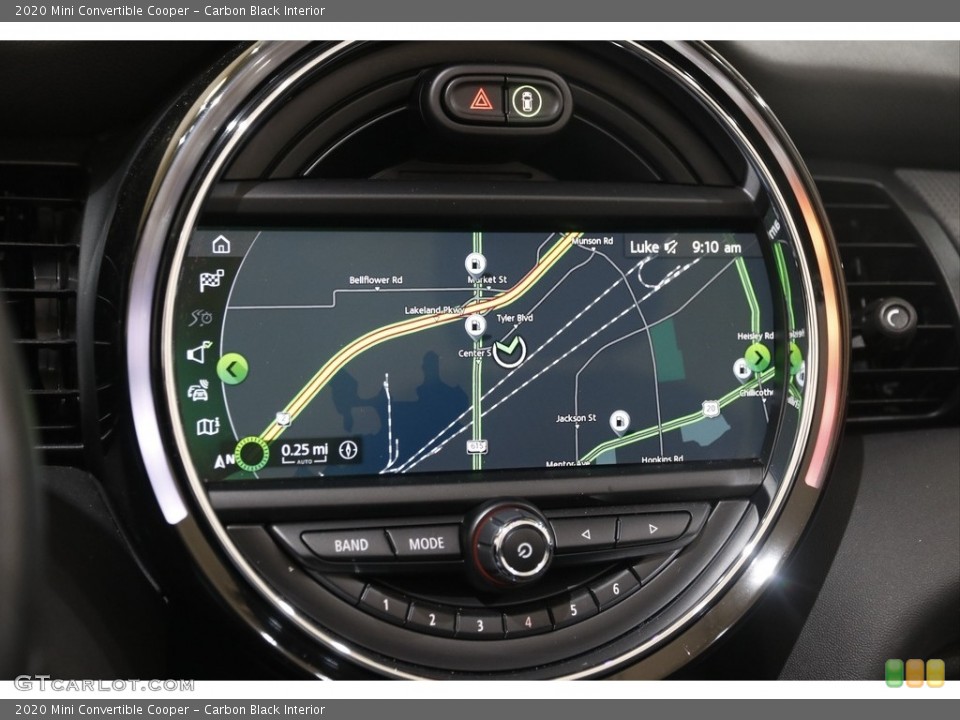 Carbon Black Interior Navigation for the 2020 Mini Convertible Cooper #145584050