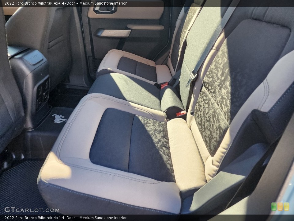 Medium Sandstone Interior Rear Seat for the 2022 Ford Bronco Wildtrak 4x4 4-Door #145584539