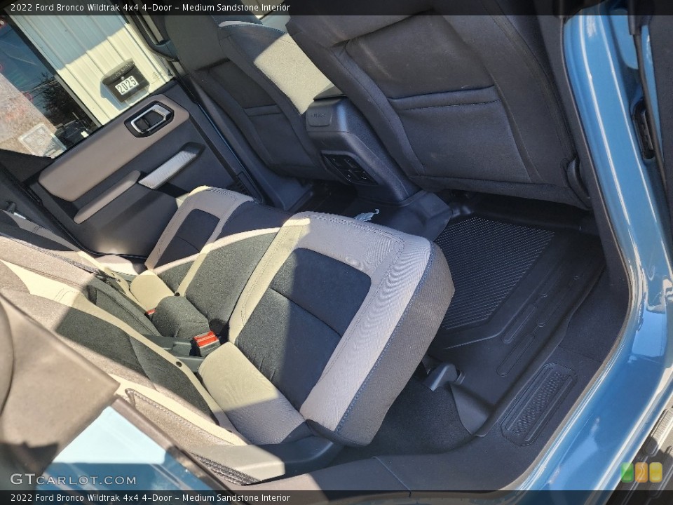 Medium Sandstone Interior Rear Seat for the 2022 Ford Bronco Wildtrak 4x4 4-Door #145584722