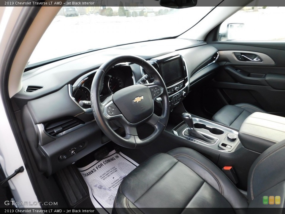 Jet Black 2019 Chevrolet Traverse Interiors