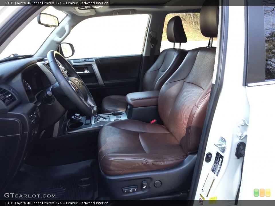 Limited Redwood Interior Front Seat for the 2016 Toyota 4Runner Limited 4x4 #145586270