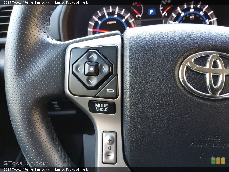 Limited Redwood Interior Steering Wheel for the 2016 Toyota 4Runner Limited 4x4 #145586459