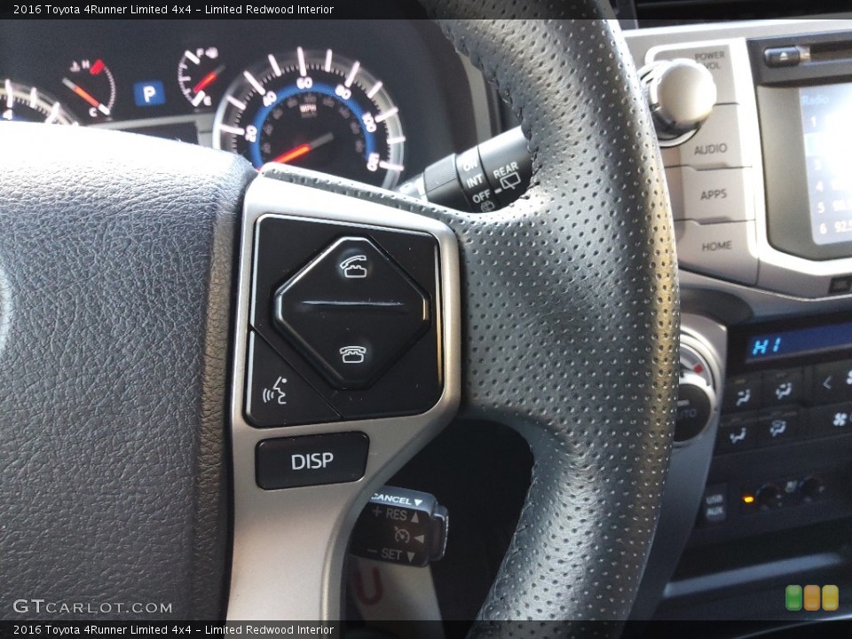 Limited Redwood Interior Steering Wheel for the 2016 Toyota 4Runner Limited 4x4 #145586483