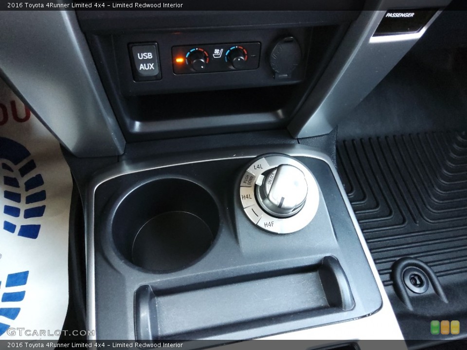 Limited Redwood Interior Controls for the 2016 Toyota 4Runner Limited 4x4 #145586573