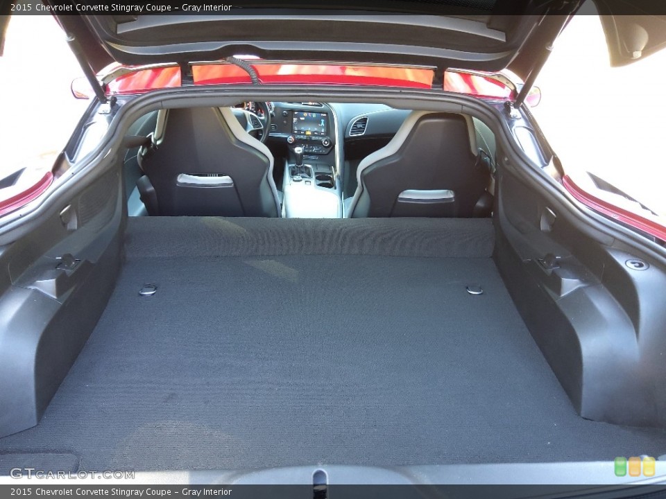 Gray Interior Trunk for the 2015 Chevrolet Corvette Stingray Coupe #145587777