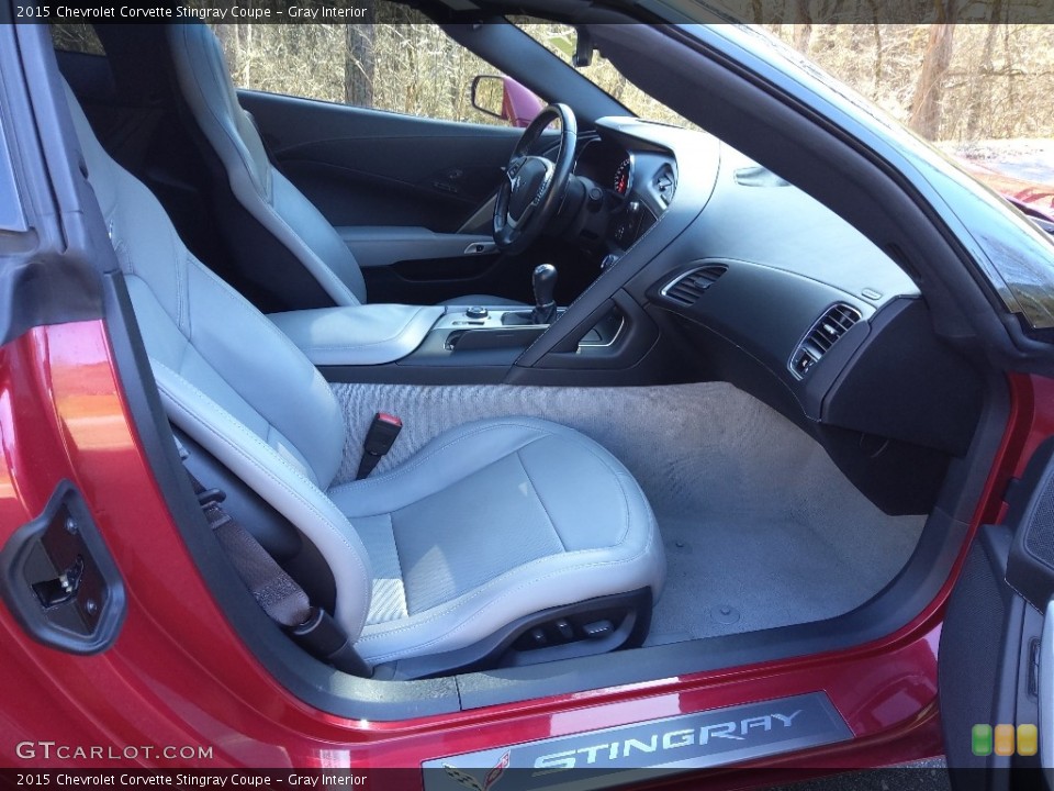 Gray 2015 Chevrolet Corvette Interiors