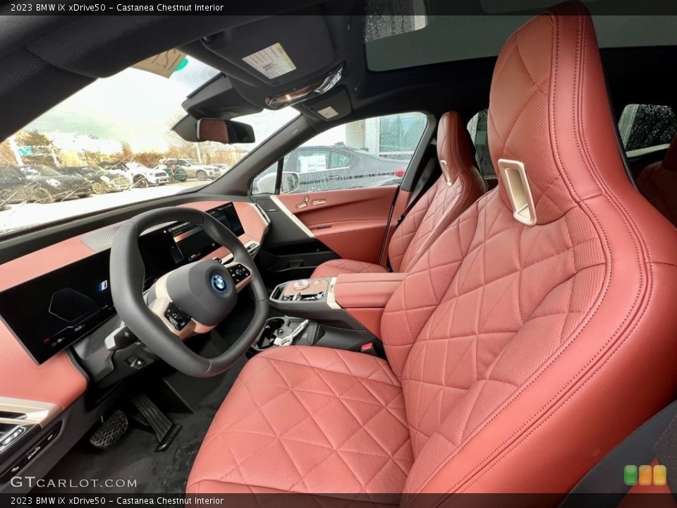 Castanea Chestnut 2023 BMW iX Interiors