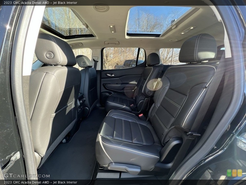Jet Black Interior Rear Seat for the 2023 GMC Acadia Denali AWD #145588262