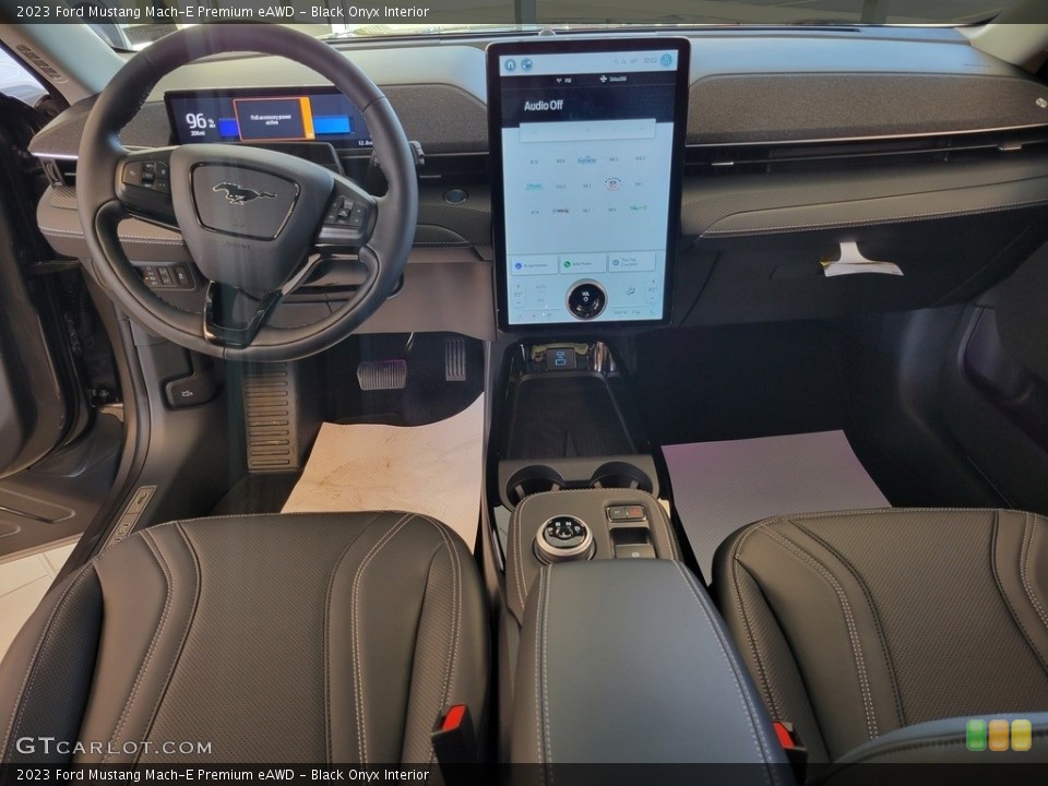 Black Onyx Interior Photo for the 2023 Ford Mustang Mach-E Premium eAWD #145588433