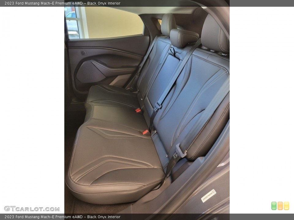 Black Onyx Interior Rear Seat for the 2023 Ford Mustang Mach-E Premium eAWD #145588439