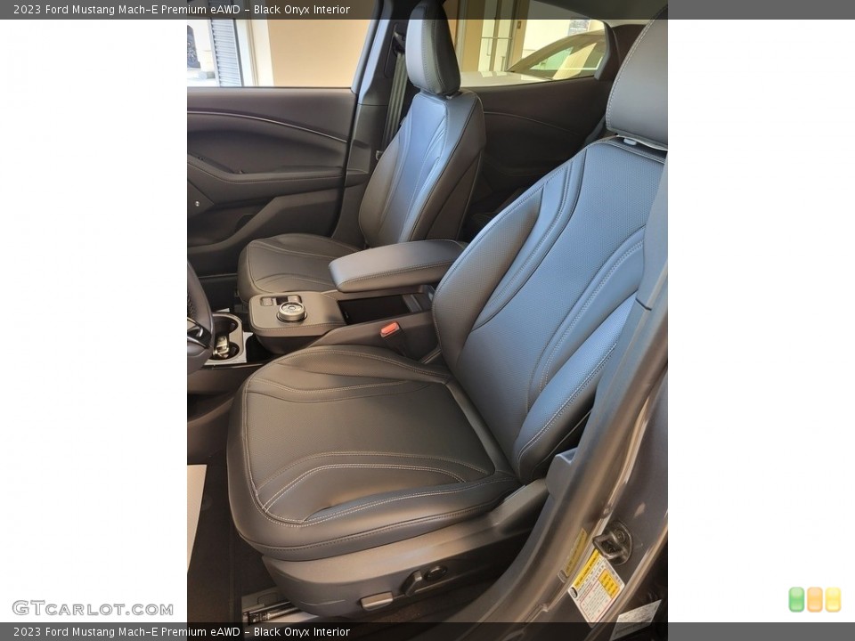 Black Onyx Interior Front Seat for the 2023 Ford Mustang Mach-E Premium eAWD #145588445